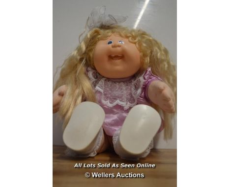 *CORNSILK CABBAGE PATCH KID RARE #19 GIRL NANCY  [LQD214]