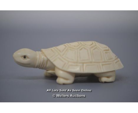 *JAPANESE NETSUKE TORTOISE [LQD215]