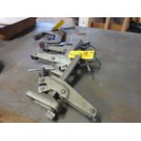 Lot Table Clamps and Twist Clamps Location: Elmco Tool 3 Peter Rd Bristol, RI