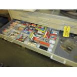 Lot (2) 5 Drawer Cabinets with End Mills Location: Elmco Tool 3 Peter Rd Bristol, RI
