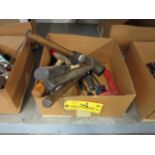 Boxed Lot Hammers and Mallots Location: Elmco Tool 3 Peter Rd Bristol, RI