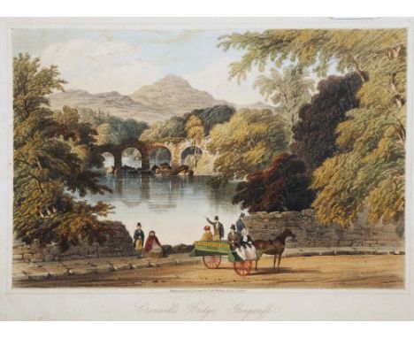 *NEWMAN & CO (pubs) 'Cromwell's Bridge, Glengariffe', coloured lithograph, 21 x 32cm