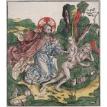 Nuremberg Chronicle - Creation of Eve - Possibly Dürer sketch -1493
