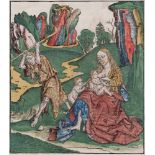 Nuremberg Chronicle - Creation of Eve - Possibly after Dürer sketch -1493