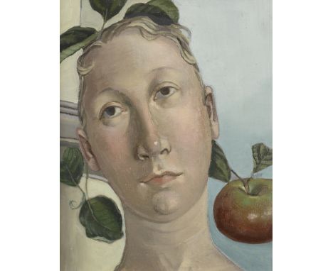 Alison Watt (British, born 1965)Study for Forbidden Fruit signed 'WATT' (lower right); titled and dated 'Study for Forbidden 