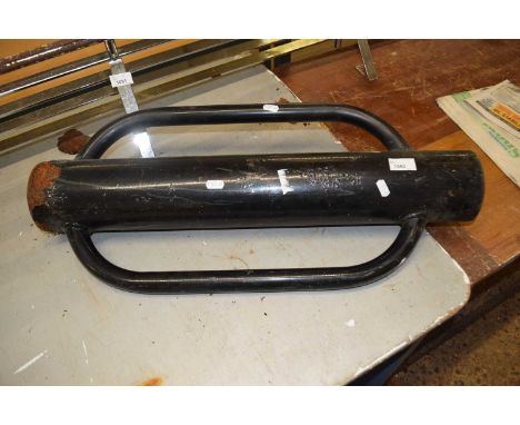 Iron post knocker