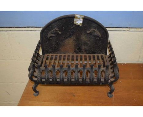 Cast iron fire grate