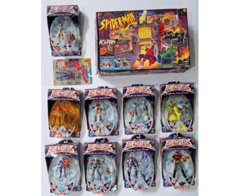 ToyBiz Marvel Group including: (1) The Avengers Wonder Man; (2) The Avengers Vision; (3) The Avengers Ultron; (4) The Avenger