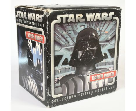 Cards Inc&nbsp; Star Wars Darth Vader Character Collectors Edition Cookie Jar. Contents unused, Condition Excellent to Excell