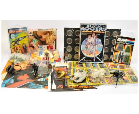 Assortment of collectible items - Lego 260, 261 (unchecked for completeness), MEGO Star Trek Motion Picture Spock carded acti