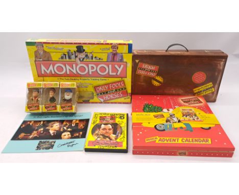 Only Fools and Horses Collectibles group Including: The Lost Episodes DVD signed by numerous actors from the cast, Christophe