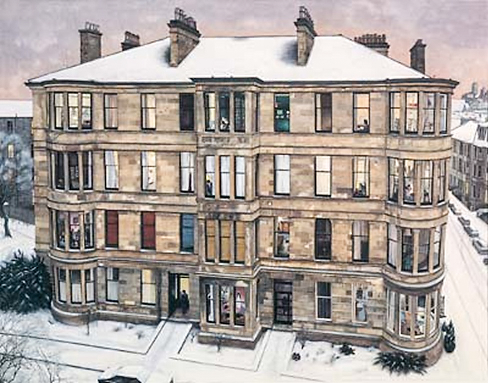 AVRIL PATON WINDOWS IN THE WEST studio print, signed and dated 12.5in x
