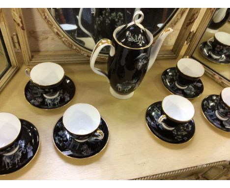A Royal Albert oriental tea service.
