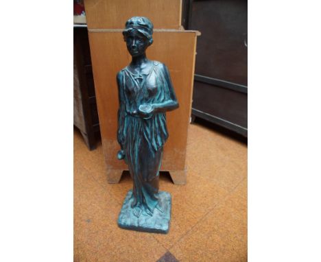 Large classical resin garden figure Height 84 cm 