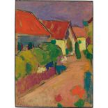 Alexej von Jawlensky. „Murnau - Rote Dächer“ („Rotes Dorf“). Um 1909/10