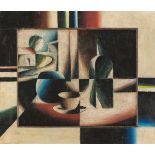 Arthur Segal. „Stilleben mit Flasche“. 1924