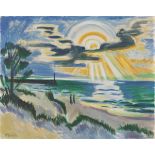 Max Pechstein. „Kalter Nachmittag“ (Leba). 1921