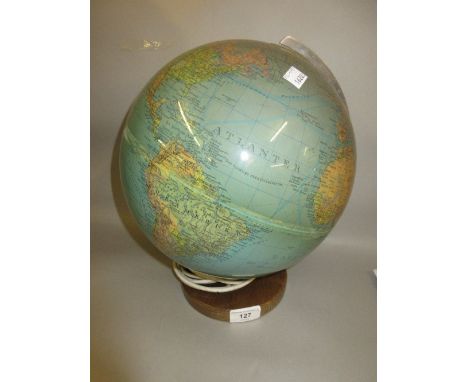 20th Century globe lamp by Duplex 