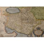 17th Century Dutch School. "Persici Sive Sophorum Regni Typus", A Map of the Persian Empire,