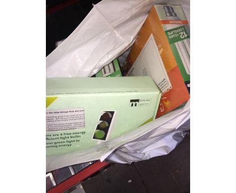 BAG OF LIGHT BULBS