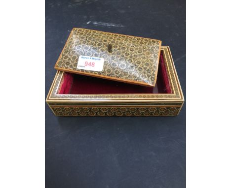 EASTERN STYLE TRINKET BOX   C