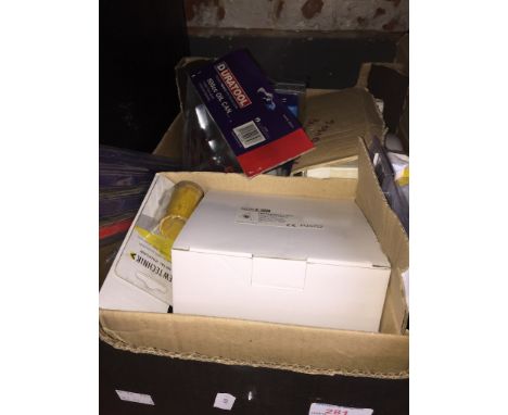 BOX OF BOXED TOOLS 