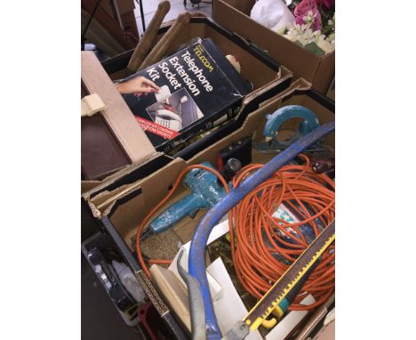 2 BOXES OF TOOLS