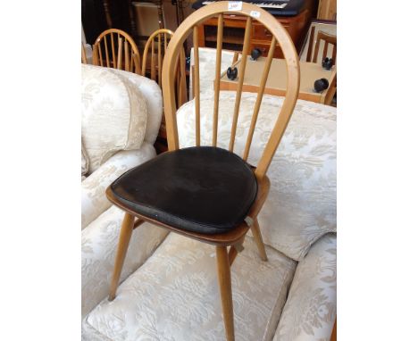 AN ERCOL SPINDLE CHAIR