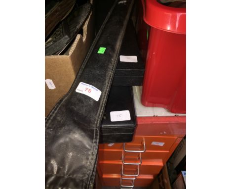 3 SNOOKER CUES
