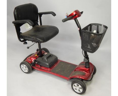 A Komfi-rider mobility scooter.