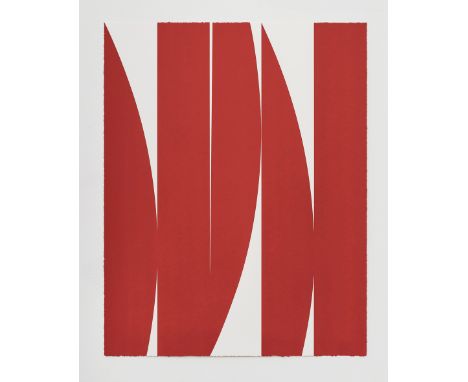 Johnny Abrahams (American 1979-), 'Untitled 1', 2019, 1 colour serigraph on 335gsm Coventry Rag paper, signed and inscribed A