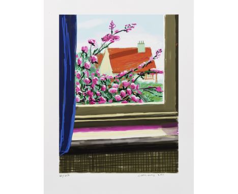 David Hockney (British 1937-), 'My Window, Art Edition' 'No. 778', 2011, iPad Drawing printed in colours on archival paper, s