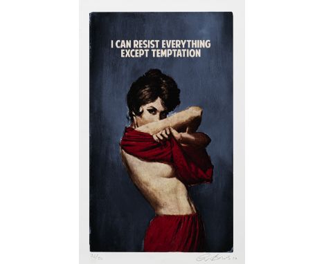 Connor Brothers (British Duo), 'I Can Resist Everything Except Temptation', 2019, giclee with silkscreen varnish on wove pape