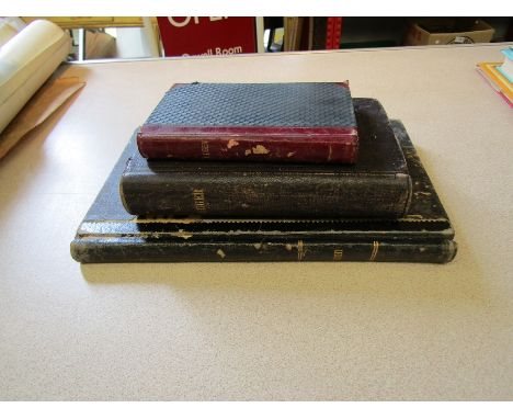 A manuscript ledger circa early to mid 20th Century, Leach, Johnson, Travis &amp; Co accountants, London &amp; Manchester, co