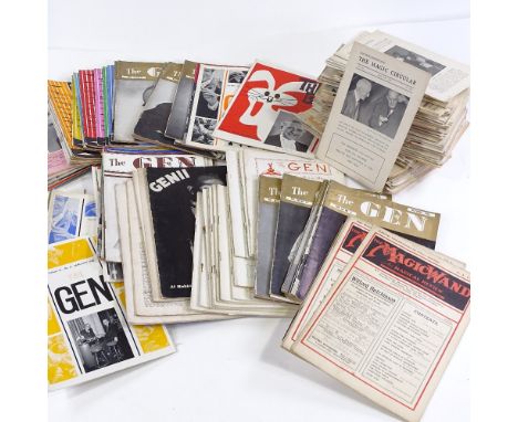 A collection of Magic magazines from 1940s, 50s and 60s 