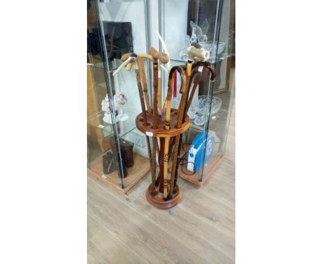 STICK STAND WITH 10 STICKS