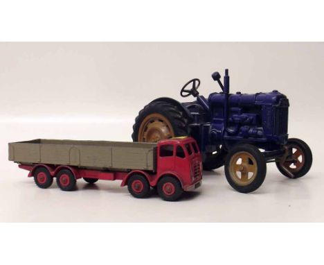 Chad valley clockwork tractor; dinky foden lorry (2) Condition report: see terms and conditions
