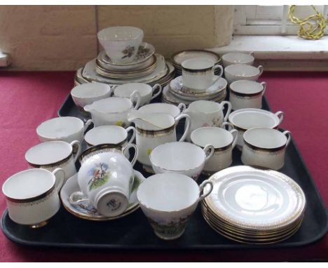 Regency hunting tea ware, Royal Ascot tea ware and Royal Albert 'Clarence' ware. Condition report: see terms and conditions