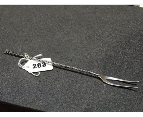 A Sterling Silver Pickle Fork