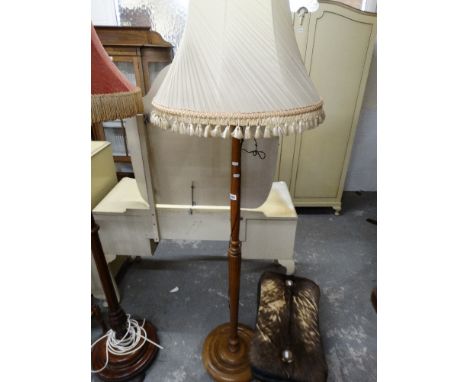 A Circular Based Mid 20th Century Standard Lamp
