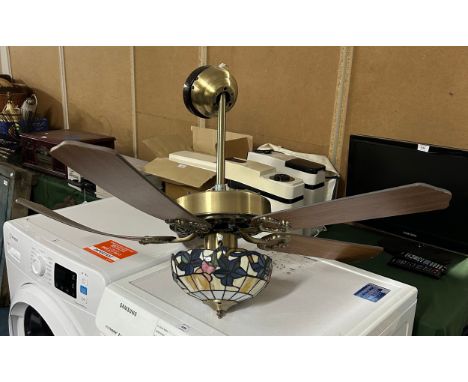 A Westerly House Light Fitting with Fan 