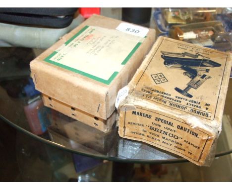 RETRO BRINGO STAPLER &amp; STAPLES