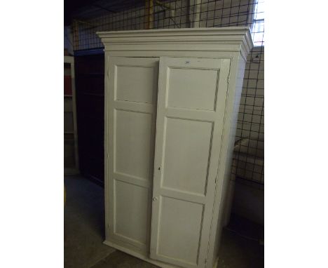 VINTAGE PINE 2 DOOR CUPBOARD 74 X 42 inches 20 deep