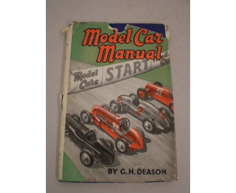 BOOK- MODEL CARS MANUAL BY G.H.DEASON 1949 