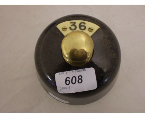 RAILWAYANA TRAIN BUTTON/BELL NO 36