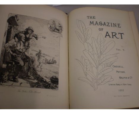 BOOK THE MAGAZINE OF ART VOLS 1882 
