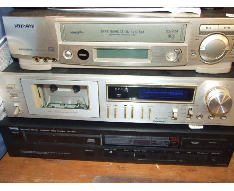 PIONEER TAPE, YAMAHA DVD HITACHI VHS RECORDER