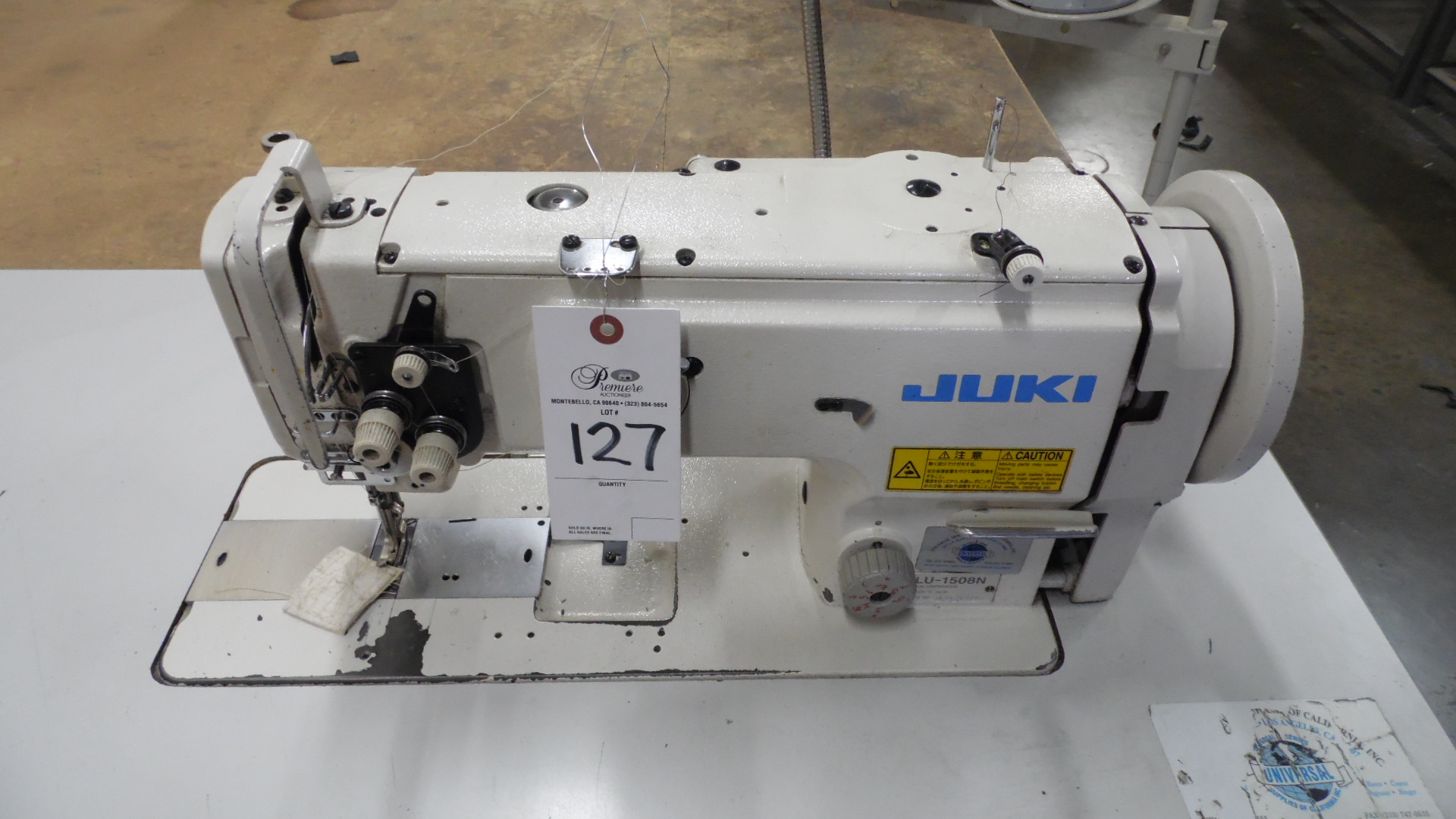 JUKI SEWING MACHINE LU1508N