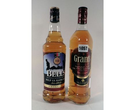 2 bottles, 1x Bell's Original Scotch Whisky 40% 70cl & 1x Grants The Family Reserve Scotch Whisky 40% 70cl