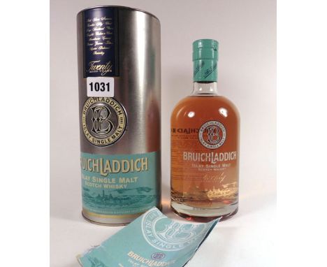 A Bottle of Bruichladdich 20yr old Islay Single Malt Scotch Whisky with carton 70cl 46% 